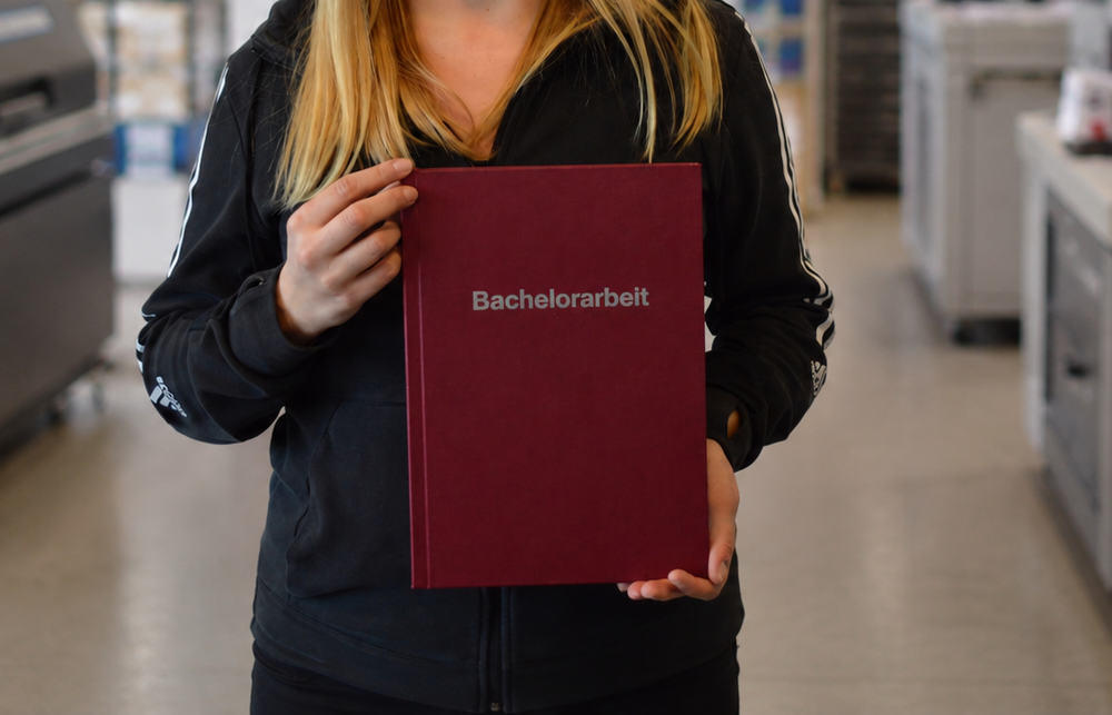 Hardcoverbindung Leitz (rot)